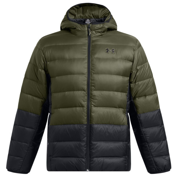 Мъжко яке Under Armour Legend Down Hooded Jacket зелен/черен GRN