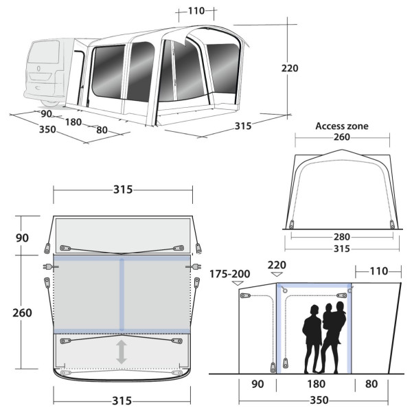 Форселт Outwell Maryville 260SA Flex (2022)