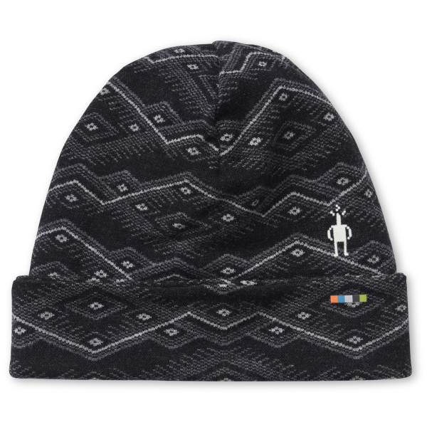 Шапка Smartwool Merino 250 Cuffed Beanie черен/сив BlackMountainFairisle