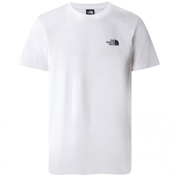 Мъжка тениска The North Face M S/S Simple Dome Tee бял