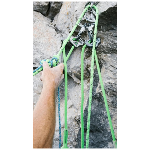 Въже Edelrid Tommy Caldwell Eco Dry DT 9,6mm 80 m