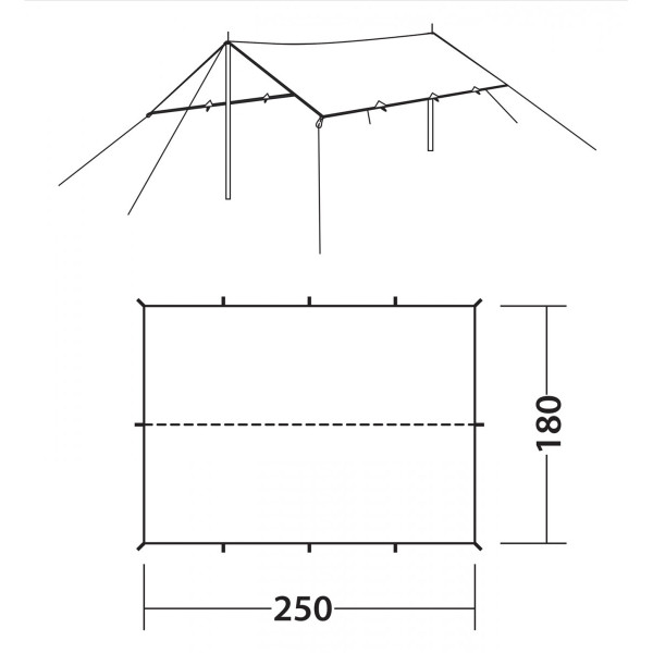 Сенник Robens Tarp 2.5 x 1.8 m