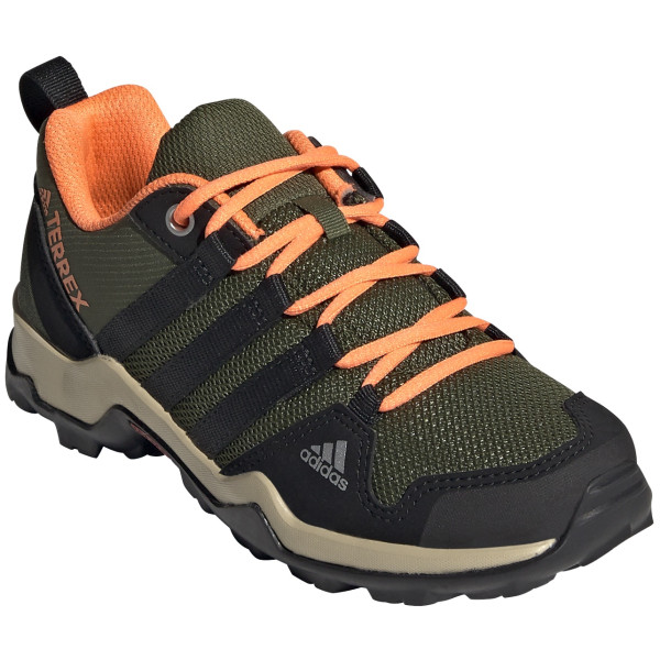 Детски обувки Adidas Terrex Ax2R K кафяв Wilpin/Cblack/Scrora