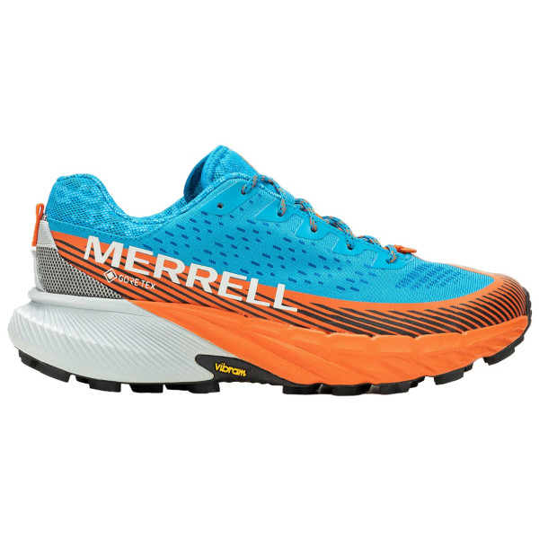 Мъжки обувки за бягане Merrell Agility Peak 5 Gtx син/оранжев tahoe/highrise