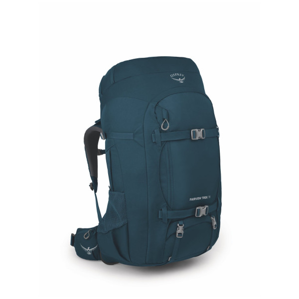 Дамска туристическа раница Osprey Fairview Trek 70 син