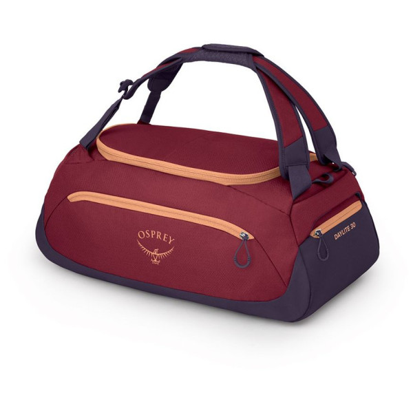 Пътна чанта Osprey Daylite Duffel 30 червен kakio pink/purple ink