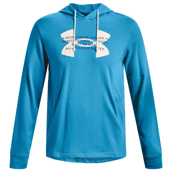 Мъжки суичър Under Armour Rival Terry Logo Hoodie син