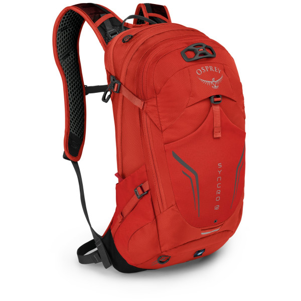 Мъжка колоездачна раница Osprey Syncro 12 II червен FirebellyRed