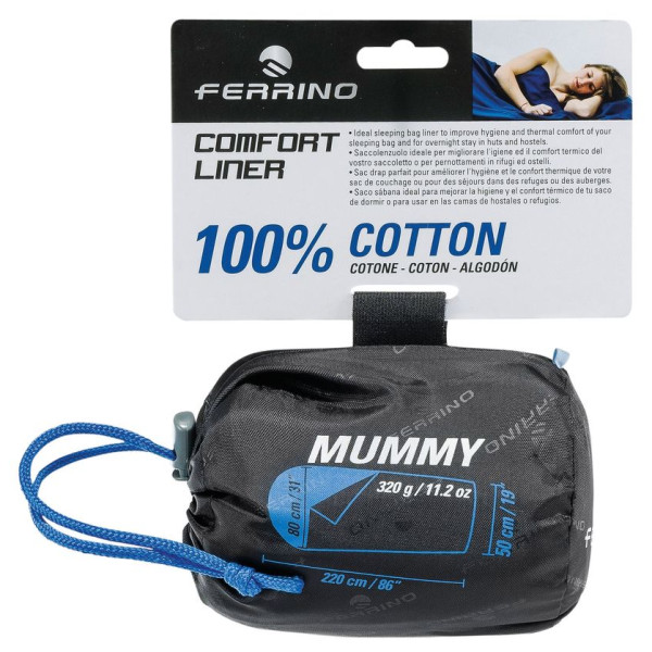 Подложка за спален чувал Ferrino Comfort Liner Mummy