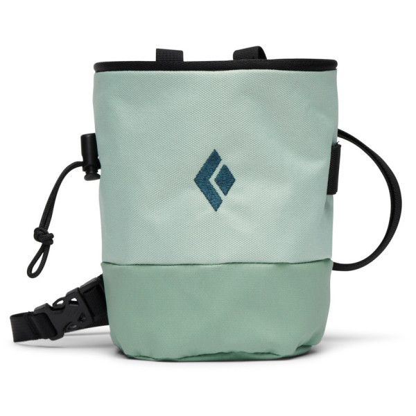 Плик за магнезий Black Diamond Mojo Zip Chalk Bag M/L зелен Foam Green (3041)