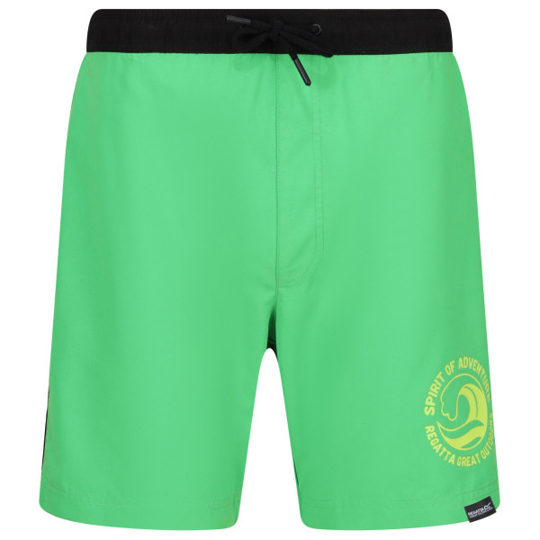 Мъжки бански Regatta Bentham swim short зелен Fairway Green/Black