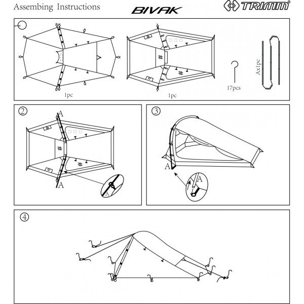 Палатка Trimm Bivak-D