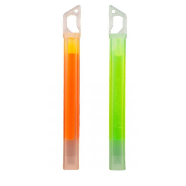 Светеща пръчка Lifesystems 15 Hour Glow Sticks (2 Pack) зелен/оранжев