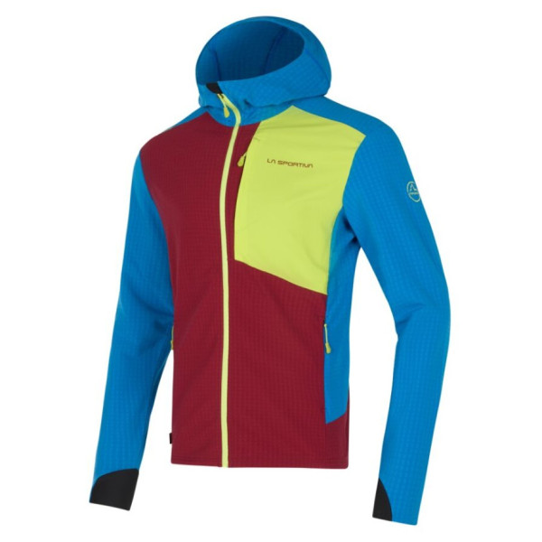 Мъжко яке La Sportiva Descender Storm Jkt M червен Sangria/Electric Blue