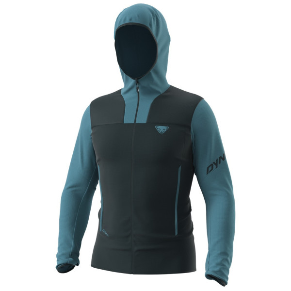 Функционален мъжки суитшърт Dynafit Traverse Ptc Hooded Jacket M син 8071 - storm blue/3010