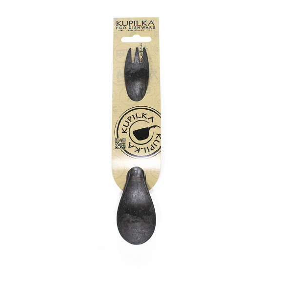 Лъжица и вилица Kupilka Spork 205 черен Black