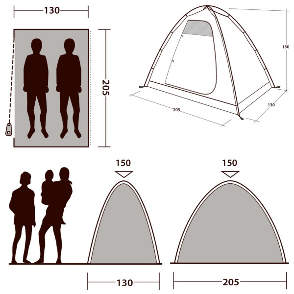 Спалня Outwell Free Standing Inner