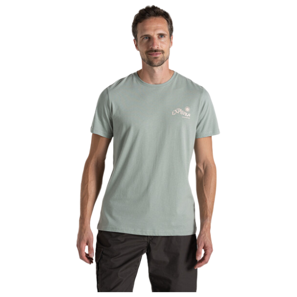 Мъжка тениска Craghoppers Lucent Short Sleeved T-Shirt зелен Lichen Green