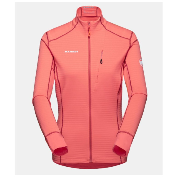 Дамски функционален суитшърт Mammut Taiss Light ML Jacket Women розов Salmon-terracotta