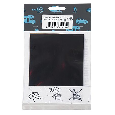 Комплект за ремонт Bo-Camp Repair Canvas Nylon черен Black