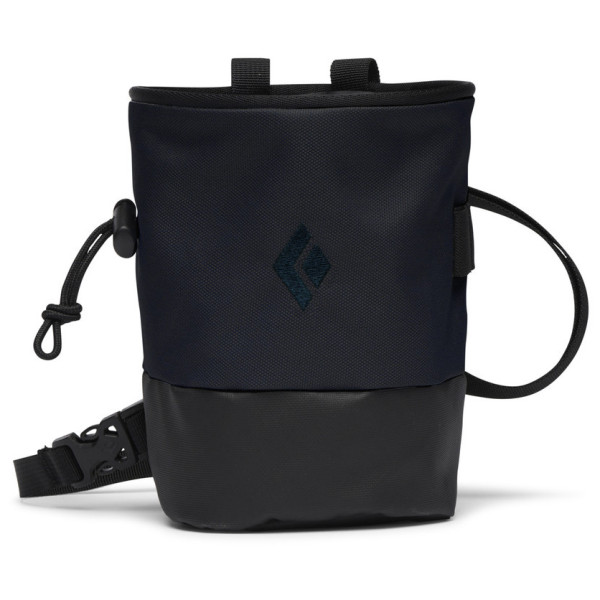 Плик за магнезий Black Diamond Mojo Zip Chalk Bag M/L сив Carbon (0003)