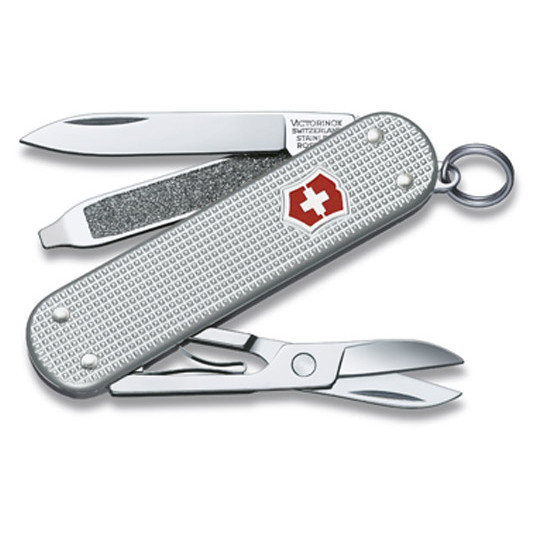 Нож Victorinox Classic Alox Silver сребърен