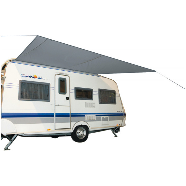 Навес Bo-Camp Travel L - 4,6 x 2,4 m сив