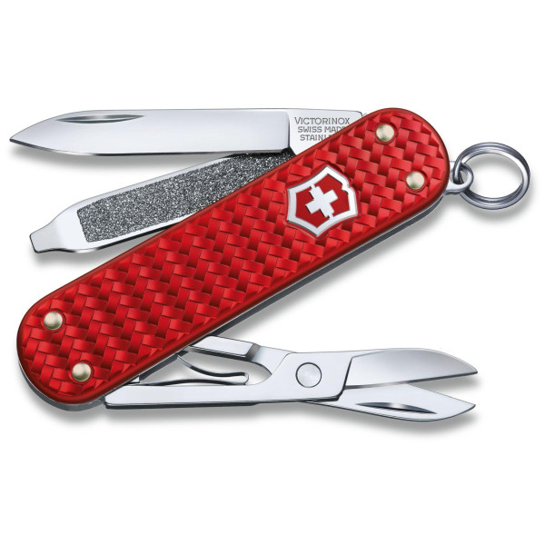 Сгъваем нож Victorinox Classic Precious Alox червен Iconic Red