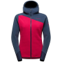 Дамско поларено яке La Sportiva Bristen Thermal Hoody W розов/сив Azalea/Night Sky