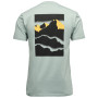 Мъжка тениска Black Diamond M Mountainscape SS Tee