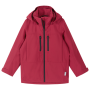 Детско водоустойчиво яке Reima Saarela Cranberry винен Cranberry