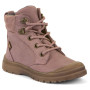 Детски зимни ботуши Froddo Tylas Tex Laces Dark Pink розов/лилав dark pink