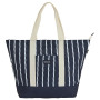Плажна чанта Regatta Boulder Beach Bag синьо/бял Navy White Stripe