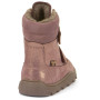 Детски зимни ботуши Froddo Barefoot Zeru Tex Winter Pink/Gold