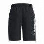 Детски къси панталони Under Armour Woven Graphic Shorts-BLK