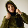 Детски суитшърт Dare 2b Powder Fleece MartOliv/Blk
