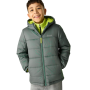Детско зимно яке Regatta Junior Hooded Marizion Dark Forrest Green каки Dark Forrest (Wild Lime)