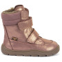 Детски зимни ботуши Froddo Barefoot Zeru Tex Winter Pink/Gold