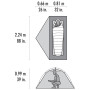 Свръх лека палатка MSR Hubba Hubba LT 1P