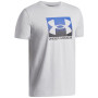 Детска функционална тениска Under Armour UA B Boxed Sports Update SS Mod Gray Light Heather