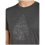 Дамска тениска Icebreaker Women Merino 150 Tech Lite SS Tee Hike Path