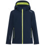 Детско софтшел яке Regatta Haydenbury Navy (Wild Lime) син/зелен Navy (Wild Lime)