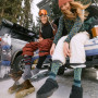 Дамски 3/4 чорапи Smartwool Snowboard Targeted Cushion Wild