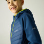 Детско яке Regatta Junior Andreson Hybrid Aviator Blue