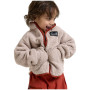Детски суитшърт Didriksons Gibbs Kids Fullzip 2 Beach Beige/Rust