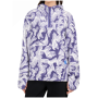 Дамски суитшърт 4F Fleece F504 бял / лилав Multicolour Allover