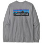 Мъжка тениска Patagonia P-6 Logo Responsibili Tee LS