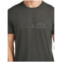Функционална мъжка тениска Icebreaker Merino Blend Core SS Tee Single Line Camp
