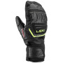 Ски ръкавици Leki WCR Team 3D Junior Mitt черен/зелен black-ice lemon