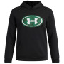 Детски суитшърт Under Armour UA B Rival FLC Key Pt Fil Hd Ultimate Black черен Ultimate Black / / White